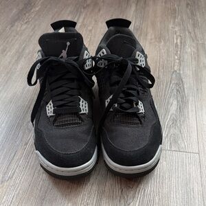 Jordan 4 Retro SE Black Canvas